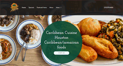 Desktop Screenshot of caribbeancuisinehouston.com